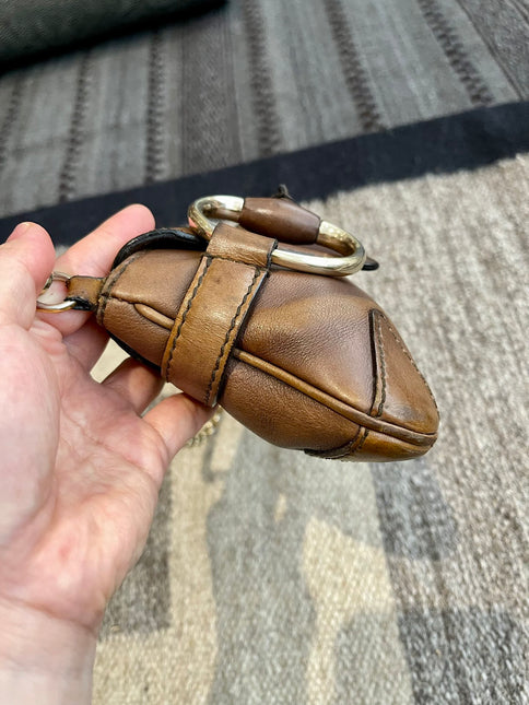 Gucci Horsebit 1955 Small Coffee Brown Leather Shoulder Bag