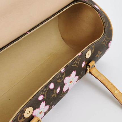 Louis Vuitton x Takashi Murakami Papillon 28 Cherry Blossom Monogram Handbag