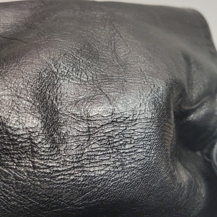 Fendi Mamma Baguette Black Ponyhair Calfskin Leather Shoulder Bag