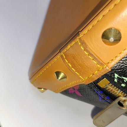 Louis Vuitton x Takashi Murakami Alma Small Black Multicolor