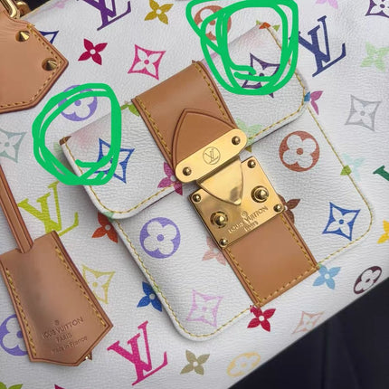Louis Vuitton x Takashi Murakami Speedy 40 White Multicolor