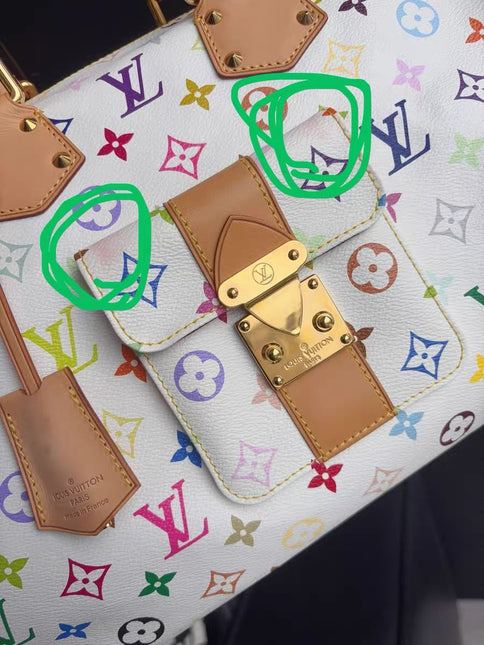 Louis Vuitton x Takashi Murakami Speedy 40 White Multicolor