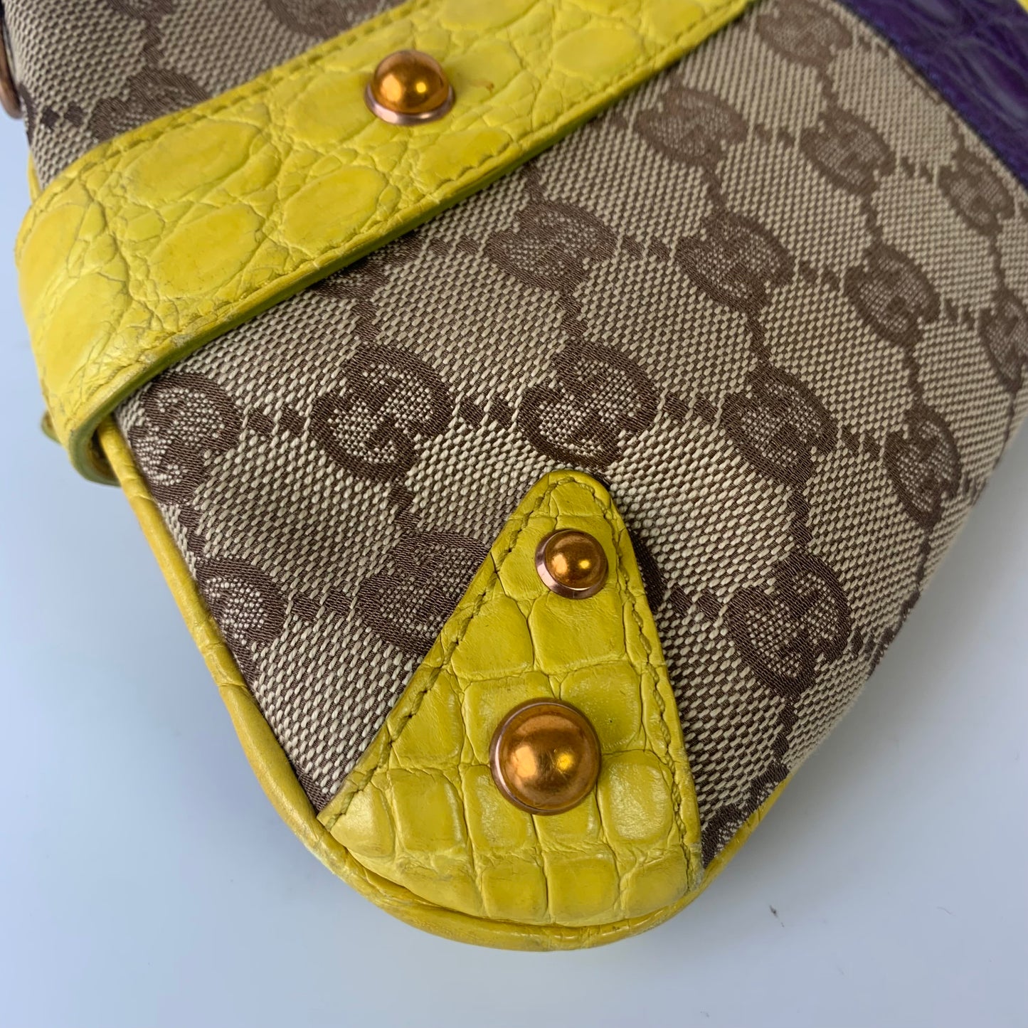 Gucci Horsebit 1955 Chain bag with embellished snake head buckle