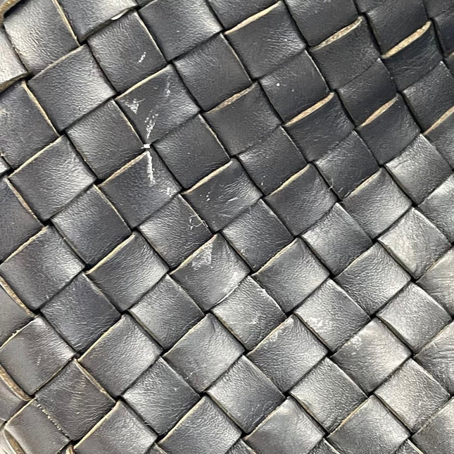 Bottega Veneta Cabat Large Intreccio Leather Tote Bag Black 40cm