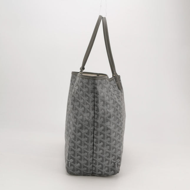 Goyard Saint Louis PM Tote 2018 Medium Grey Goyardine Canvas