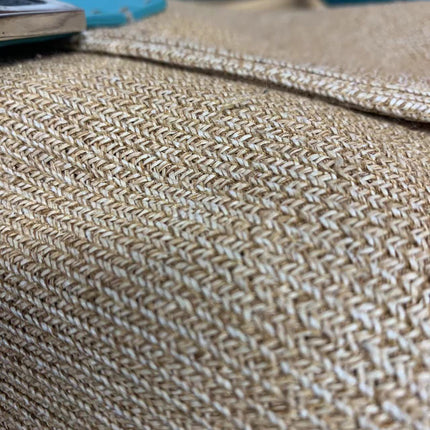 Sold Fendi Mamma Baguette Raffia Straw with Blue Leather