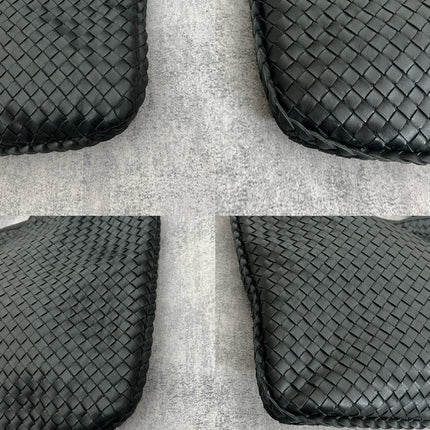 Bottega Veneta Veneta Hobo Maxi Black Leather 52cm