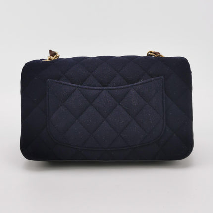 Chanel Classic Flap Mini Métiers d'Art Paris-Hamburg 2018 Wool Nautical Charms