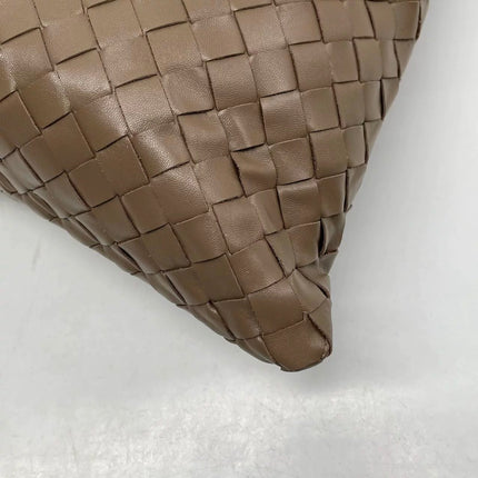 Bottega Veneta Hop Hobo Medium Leather Nutty Brown