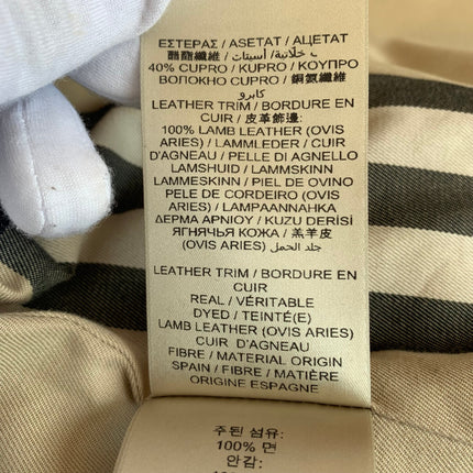 Burberry Trench Coat Chelsea Women's UK 2 Brand New