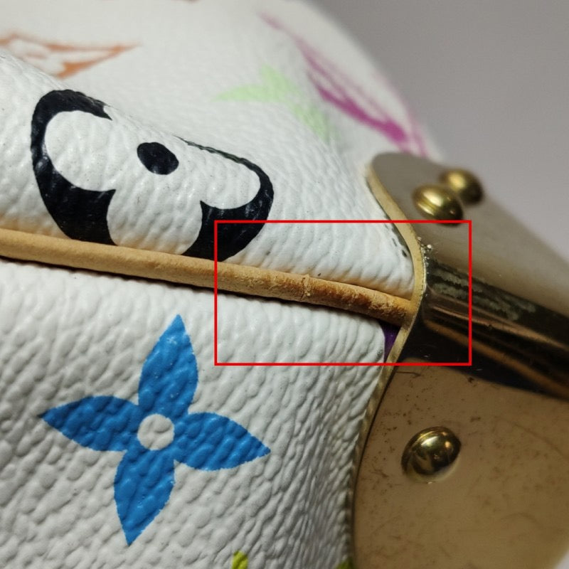 Louis Vuitton x Takashi Murakami Speedy 30 Lock White Multicolor