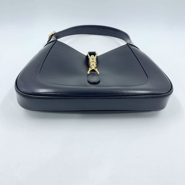 Gucci Jackie 1961 Black Leather Bag Small No Strap
