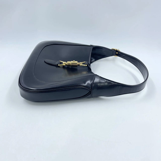 Gucci Jackie 1961 Black Leather Bag Small No Strap