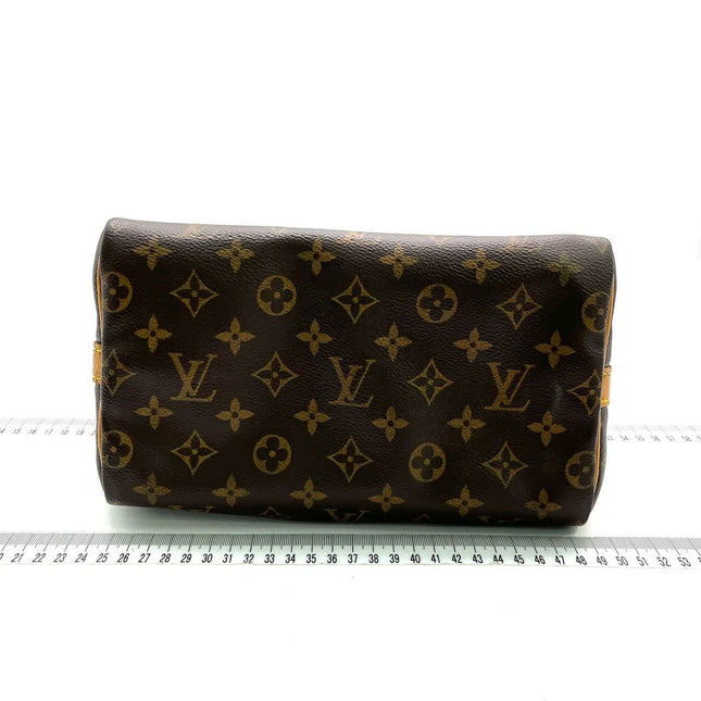 Louis Vuitton Speedy 25 Bandouliere Brown Monogram with Strap