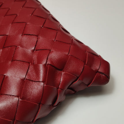 Bottega Veneta Hop Hobo Large Red Intrecciato Leather 45cm