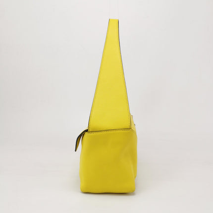 Loewe Puzzle Hobo Yellow Leather Shoulder Bag