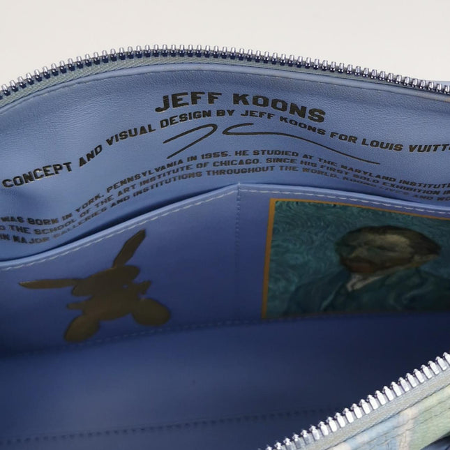 Louis Vuitton x Jeff Koons Speedy 30 Van Gogh Top Handle Bag