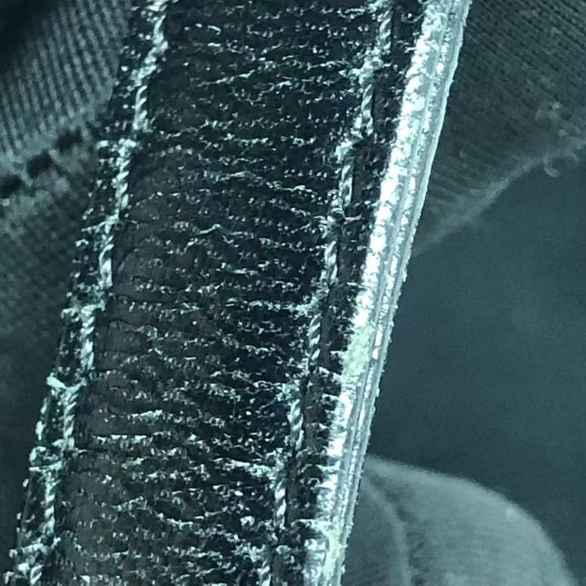 FENDI Mini Bucket White Heart Shaped Sequin Black Bag