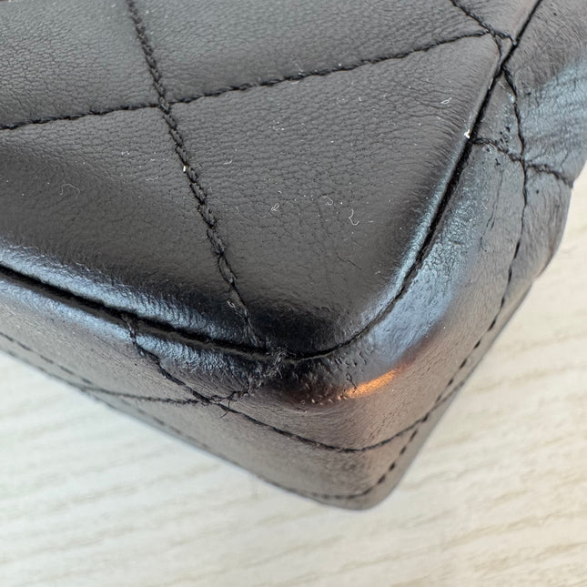 Chanel Paris Limited  Black Lambskin Leather with Bi-color Hardware