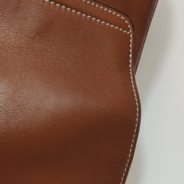 Celine Soft 16 Bag Caramel Natural Tan Smooth Calfskin Leather