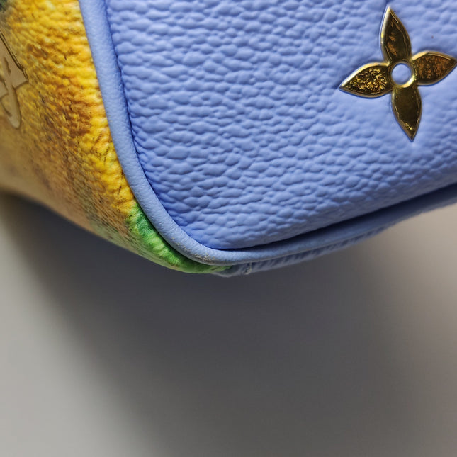 Louis Vuitton x Jeff Koons Speedy 30 Van Gogh Top Handle Bag