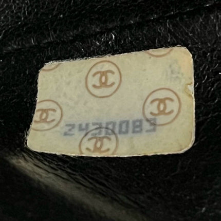 Chanel Classic Flap Mini Square Vintage Black Velvet 24k Gold Hardware 1991-94