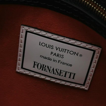Louis Vuitton Speedy 25 Bandouliere Fornasetti Louvre Stamps