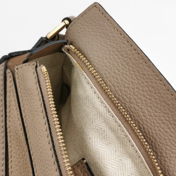 Sold Loewe Puzzle Mini Sandy Beige Calfskin Leather Crossbody Bag