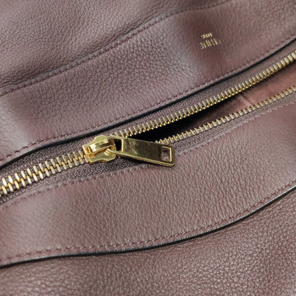 CELINE Romy Medium Hickory Brown Calfskin Leather Shoulder Bag