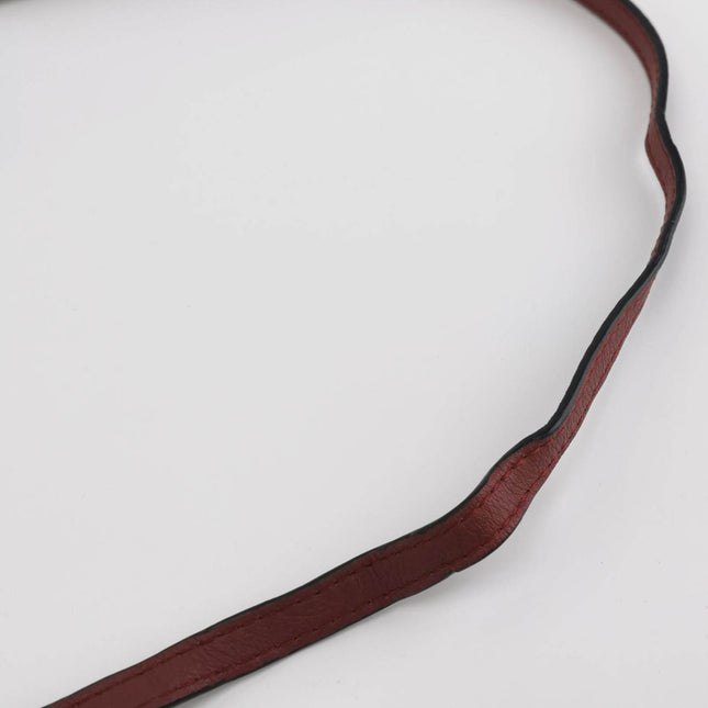 Sold Loewe Puzzle Mini Multicolor Burgundy Calfskin Leather Crossbody Bag