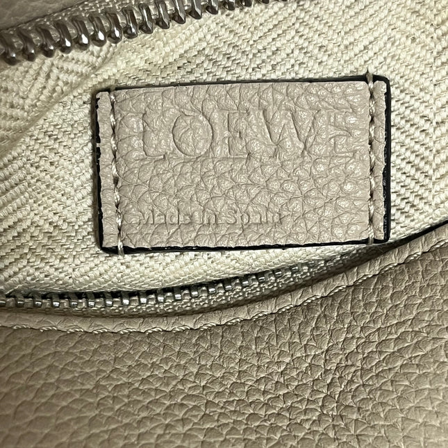 Loewe Puzzle Small Beige Herbarium Holiday Collection Calfskin Leather Crossbody Bag