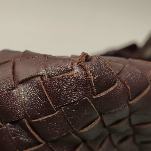 Bottega Veneta Garda Dark Brown Intrecciato Nappa Leather Large 33cm