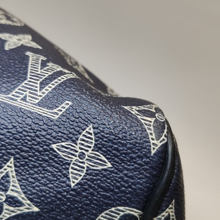 Louis Vuitton x Chapman Brothers Keepall 55 Bandouliere Lion Navy