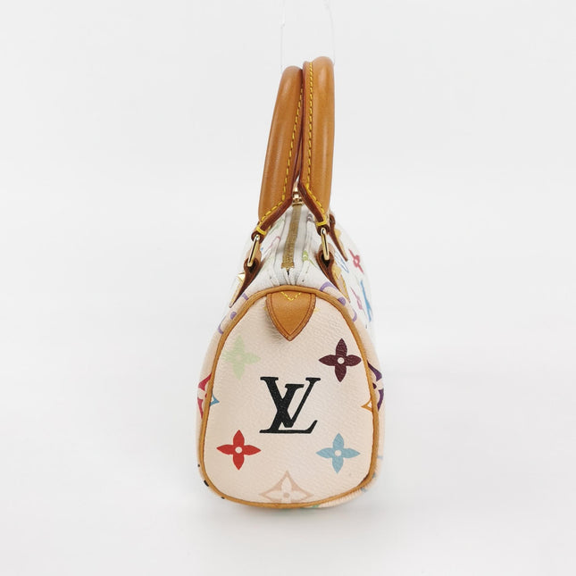 Louis Vuitton x Takashi Murakami Speedy Nano Boston Top Handle Bag