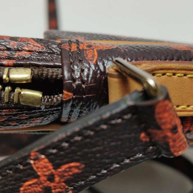 Louis Vuitton x Grace Coddington Catogram Brown Camera Bags