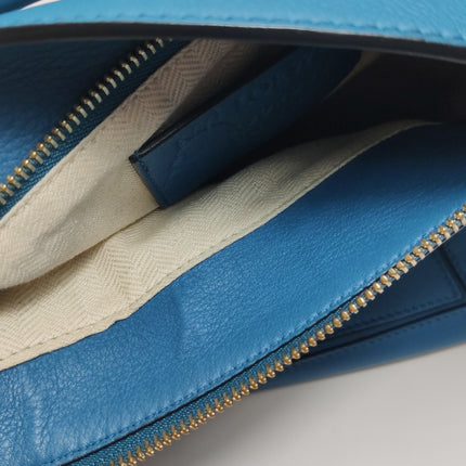 Loewe x Spirited Away Studio Ghibli Collection Puzzle Small Blue Crossbody Bag