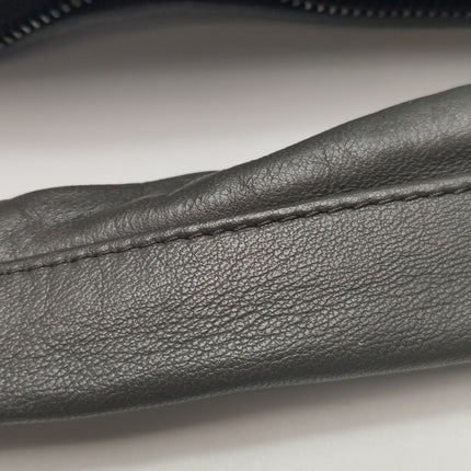 Bottega Veneta Veneta Hobo Dark Grey Leather Bag Maxi 55cm