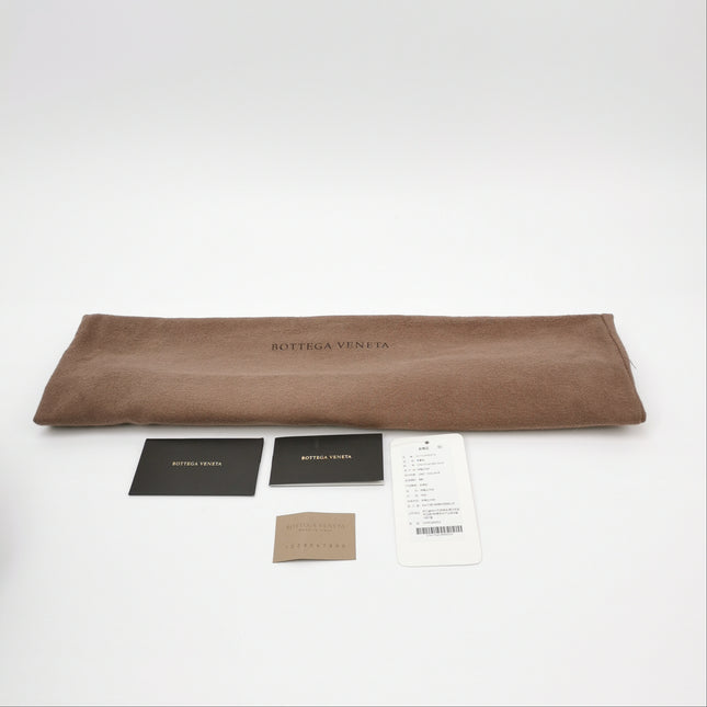 Bottega Veneta Pouch Large Intrecciato Dark Olive Green Calfskin Leather