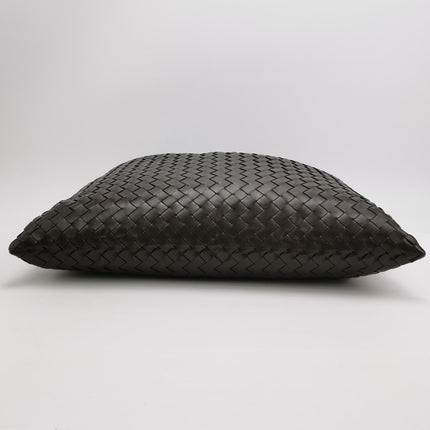 Bottega Veneta Hop Large Leather Fondant Chocolate Brown Hobo Bag