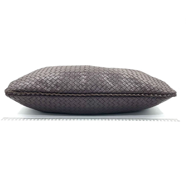 Sold Bottega Veneta Hobo Bag Large Dark Brown Lambskin leather