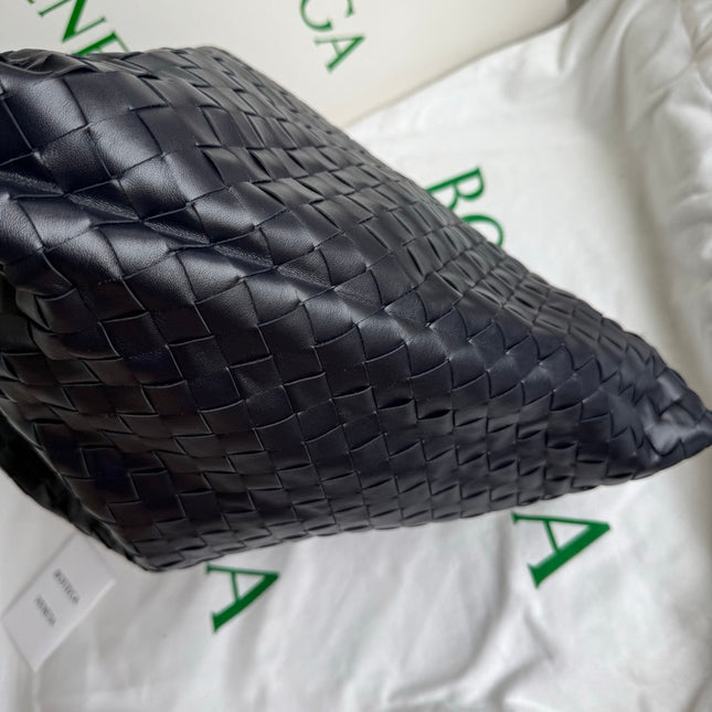 Bottega Veneta Hop Large Leather Navy Hobo Bag 55cm