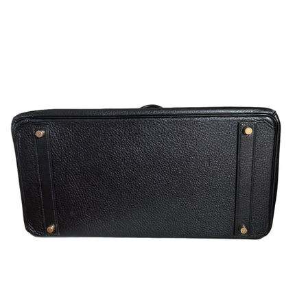 Hermes Birkin 40 Black Togo Leather Gold Hardware 2001