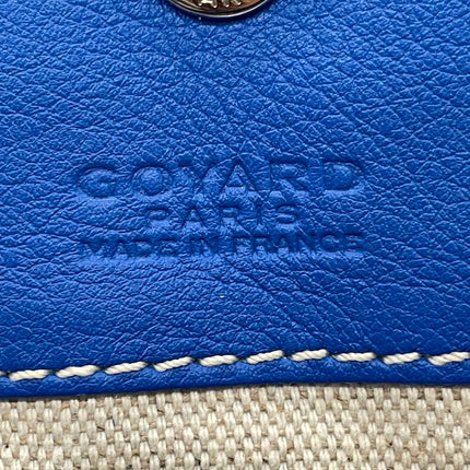Sold Goyard Saint Louis GM Tote Large Blue 2014