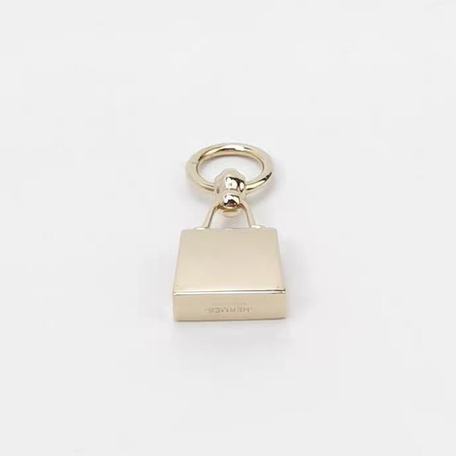 Hermès Top Kelly Pendant Light Rose Gold Necklace Charm Scarf Ring