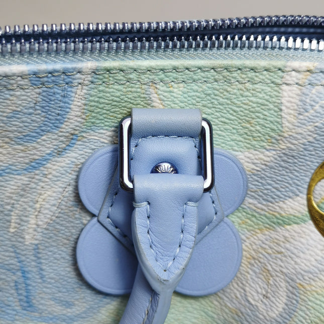 Louis Vuitton x Jeff Koons Speedy 30 Van Gogh Top Handle Bag