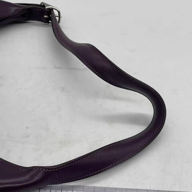 Hermès Trim 31 Purple Raisin Epsom Leather Shoulder Bag