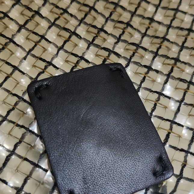 Bottega Veneta Cabat Large Intreccio Transparent Leather and PVC Tote Bag