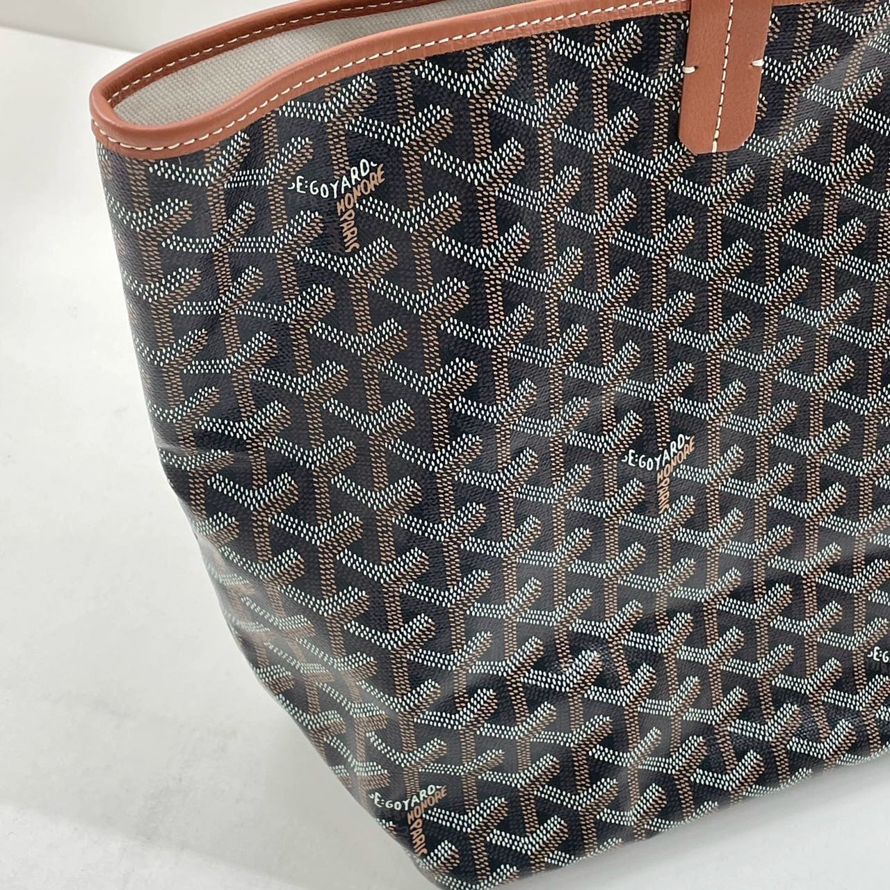 Goyard Saint Louis PM Tote Medium Brown Never Worn