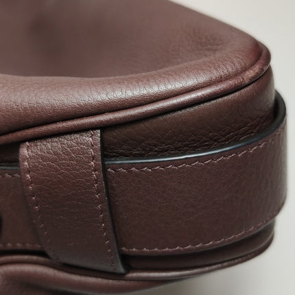 CELINE Romy Medium Hickory Brown Calfskin Leather Shoulder Bag