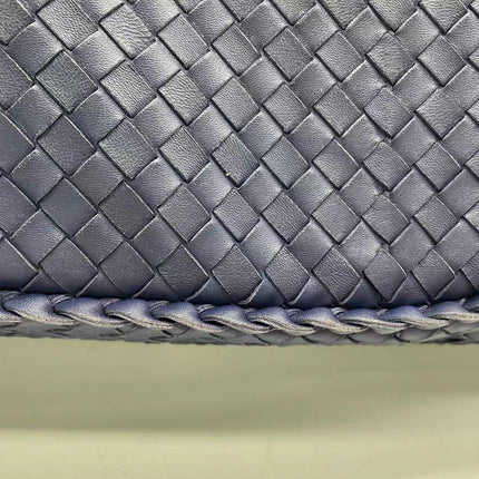 Bottega Veneta Veneta Hobo Navy Leather Bag Maxi 50cm